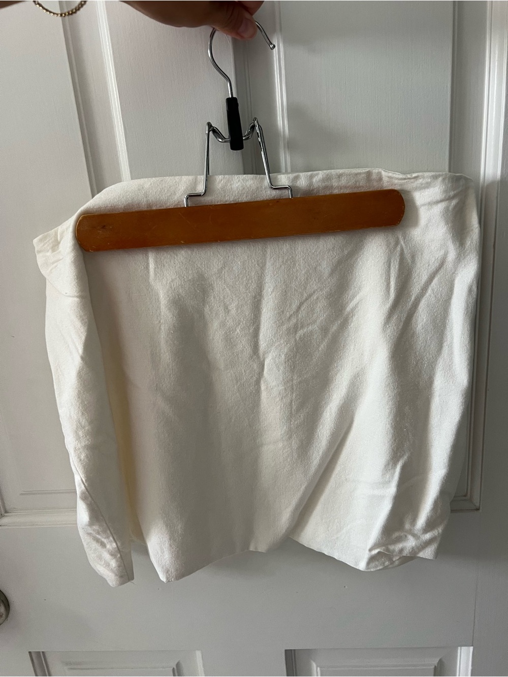 Forever 21 Men's Long Sleeve White Button-Up Shirt